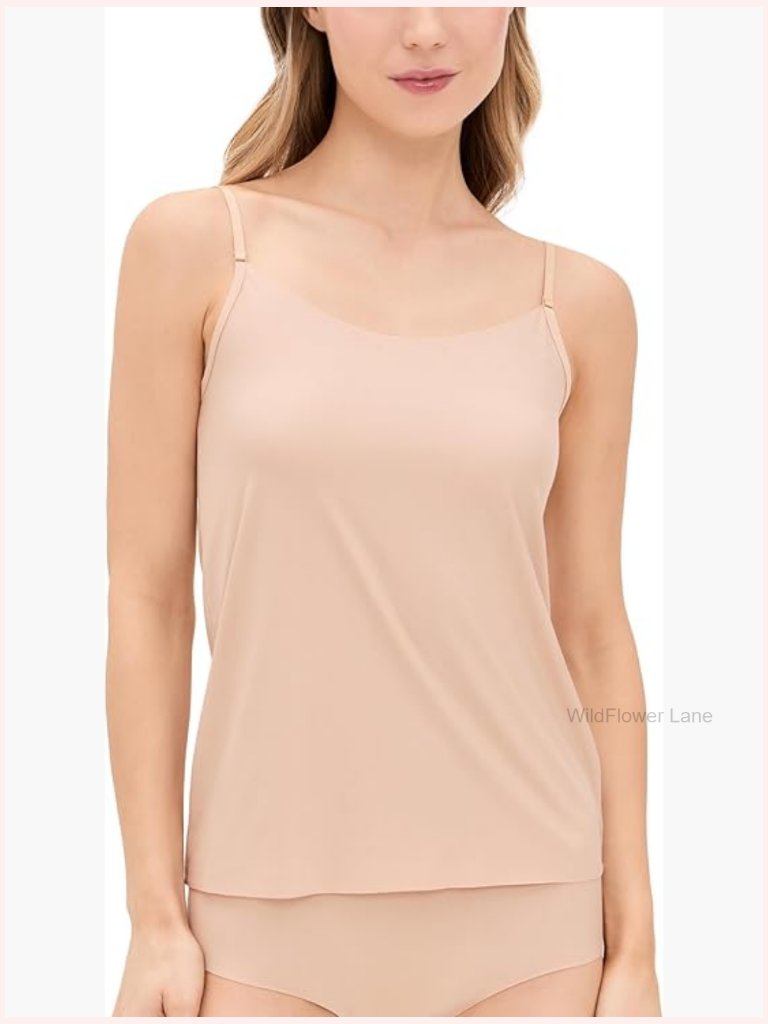 Luxury Modal Butter Cami Tank Top - Sleeveless Layering Camisole